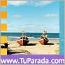 Playa y barcos