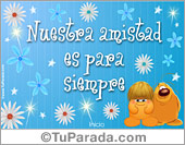 Postales de amistad
