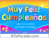 Postales de cumpleaños