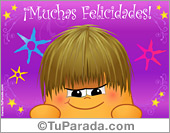 Tarjetas de felicidades