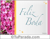 Tarjetas de bodas