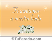 Invitaciones para bodas