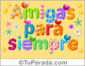 Postales de amistad
