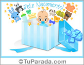 Tarjetas para nacimientos