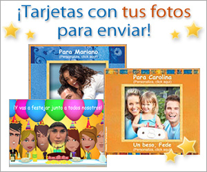 Tarjetas con fotos para enviar