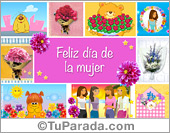 Postales día internacional de la mujer