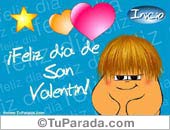 Postal animada de San Valentín