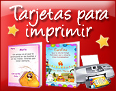 Tarjetas para imprimir