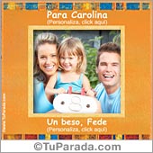 Marco para fotos familiares