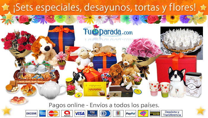 Regalos, desayunos y flores