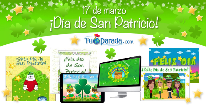 Tarjetas Día de San Patricio