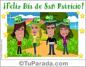 Tarjeta de San Patricio