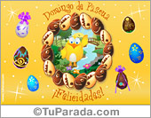 Tarjeta de Pascua