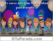 Tarjetas animadas de saludos