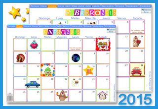 Calendario para personalizar e imprimir