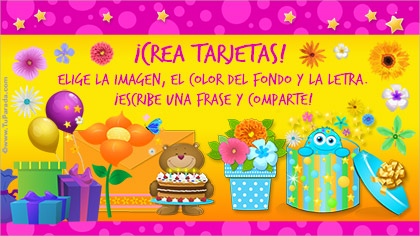 Crea tarjetas personalizadas