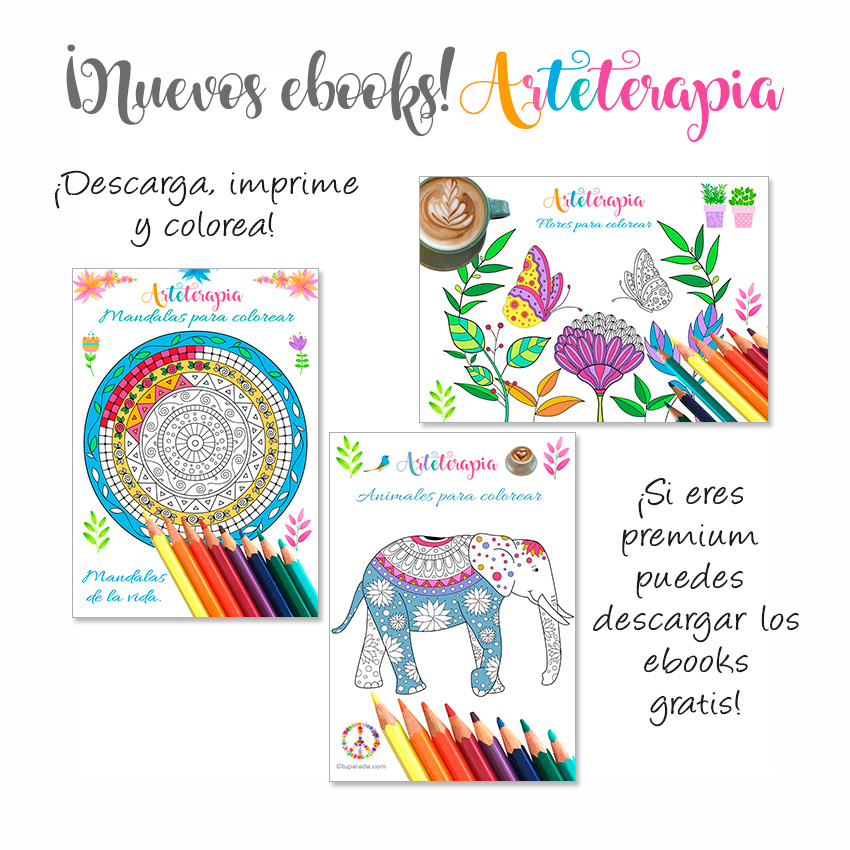 Ebooks para imprimir y colorear