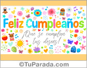 Postal de cumpleaños