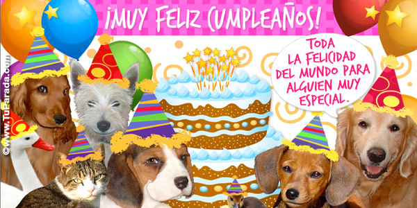 Tarjetas de cumpleaños