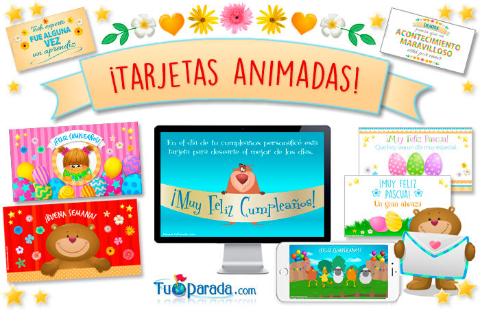 Tarjetas animadas