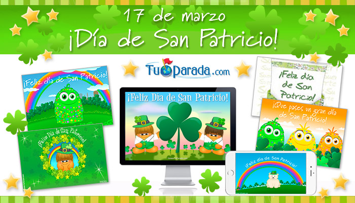 Tarjetas de San Patricio