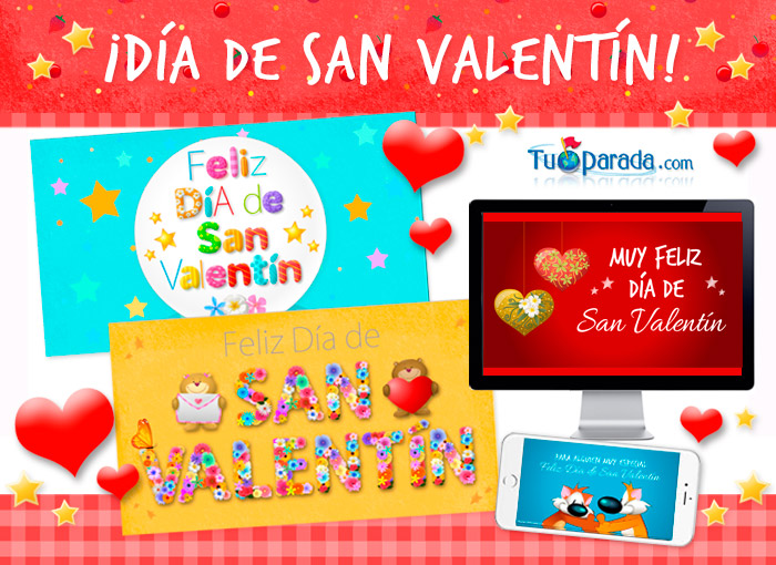 Tarjetas de San Valentín