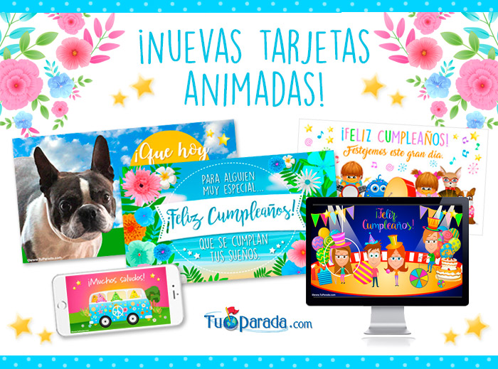 Tarjetas animadas