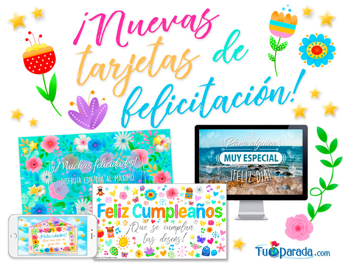 Tarjetas de cumpleaños