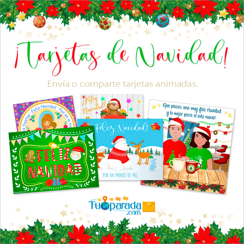 Tarjetas de Navidad para todos