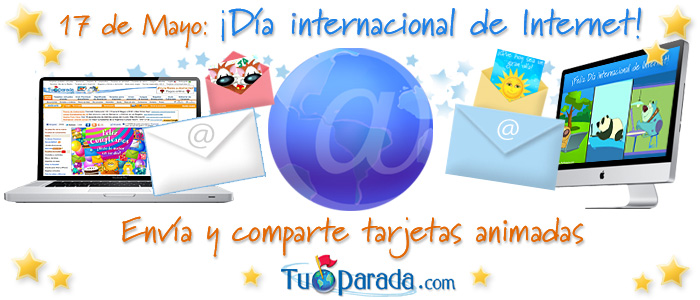 Tarjetas día internacional de Internet