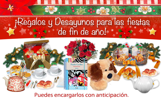 Regalos y desayunos de Navidad