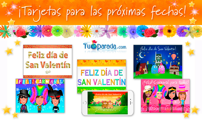 Tarjetas de San Valentín