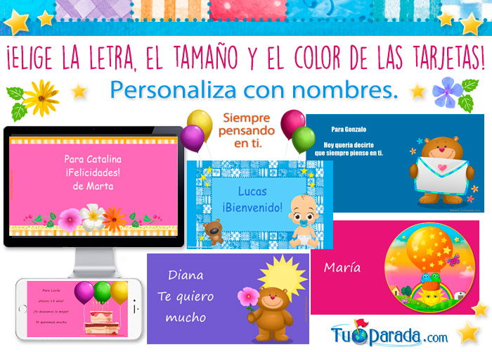 Tarjetas para crear y publicar