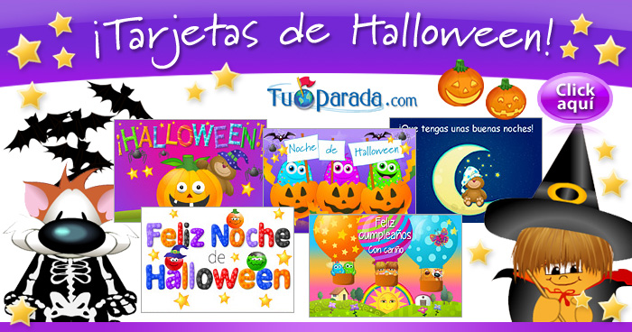 Tarjetas de Halloween