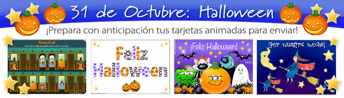 Tarjetas de Halloween