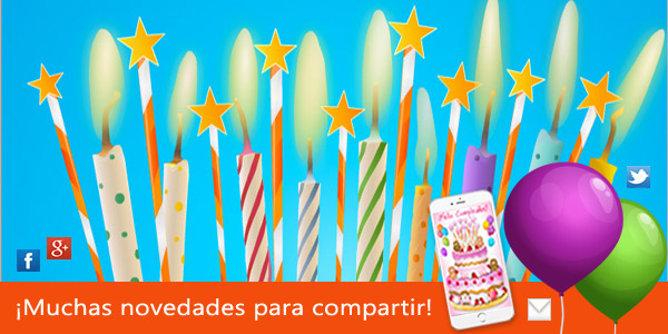 Tarjetas de feliz cumpleaños