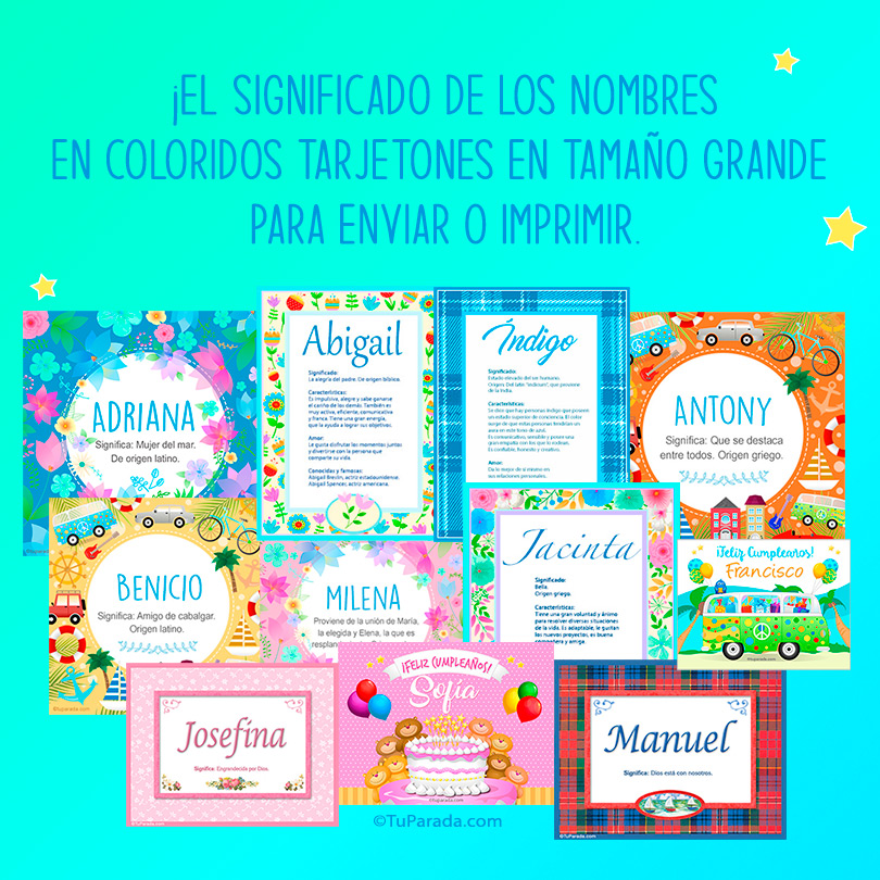 Significado de nombres