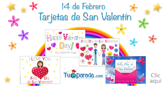 Tarjetas de San Valentín