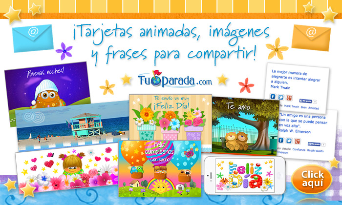 Tarjetas animadas para octubre, nombres, imágenes y frases célebres con tu  móvil!