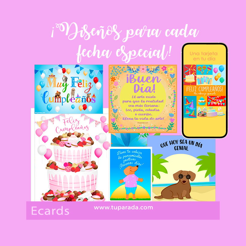 Tarjetas de cumpleaños