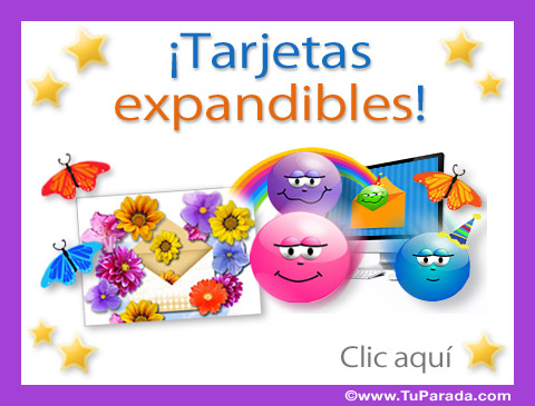 Tarjetas expandibles