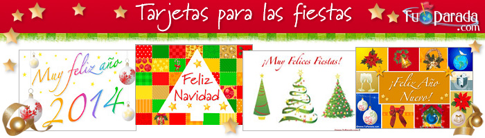 Tarjetas de Felices Fiestas