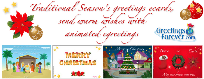 Season's greetings eCards